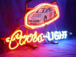 Coors Light Nascar #40 Sterlin Marlin Bar Neon Light Sign 13&quot; x 9&quot; - £160.05 GBP
