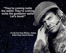 Aliens Private Hudson Movie Quote Theyre Coming Out Of The Walls Photo 8X10 - £6.46 GBP