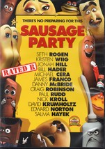 SAUSAGE PARTY (dvd) *NEW* not for kids, lots of innuendos and crass humor - £6.42 GBP