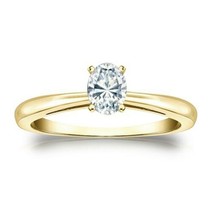 1.05 Ct Oval Shape Solitaire Engagement Wedding Promise Ring Sterling Silver - £58.90 GBP