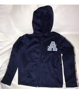 AMERICAN GIRL Doll Brand Blue Zip Hoodie Front Pocket Jacket Girls Sz Me... - £11.97 GBP