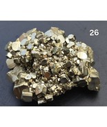 PYRITE Clusters with High-Luster Well-Formed Crystal Rare Collection - $41.82 CAD+