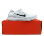 Nike Free RN Flyknit 2018 Running Shoes Women&#39;s Size 7.5 White NEW 94283... - $74.95