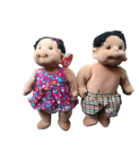 TY 10 Inch Beanie Kids, Cutie &amp; Rascal, Plush Dolls, 2000, Lot of 2 - $27.13 CAD