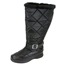 PEERAGE Tammy Women Wide Width Leather/Nylon Inner Fleece High Boots - £95.53 GBP