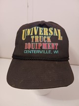 Vintage Universal Truck Equipment Centerville Wisconsin Snapback Cap Hat - $9.89