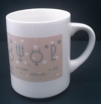 Maryland Science Center Coffee Mug Cup Planet Symbols Galaxy Universe Stars - £4.68 GBP