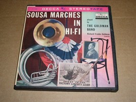 Sousa Marches In Hi Fi Reel To Reel Tape The Goldman Band 7 1/2 IPS Decc... - £19.65 GBP