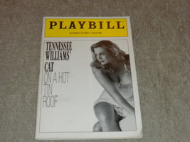 Kathleen Turner; Charles Durning in Cat on a Hot Tin Roof  Playbill 1990... - $9.94