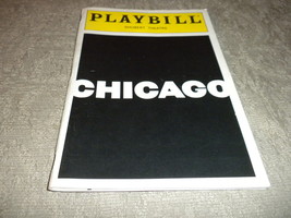 Playbill Chicago w Ute Lemper performed Shubert Theatre New York City 19... - $11.55
