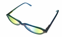 Jill Stuart Ophthalmic Womens Oval Blue Plastic Eyeglass Frame 137 2. 50mm - £24.77 GBP