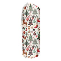 Christmas Tree Christmas Stockings Elk Bells Christmas Atmosphere Grocery Bag Ho - £13.57 GBP