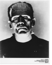 Frankenstein Boris Karloff KSCH-TV 58 Sacramento Press Photo Movie Still - £4.70 GBP