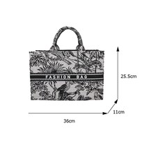 Women&#39;s Bag Large Capacity Shoulder Shopper Bags High Quality Canvas Designer Ha - £35.71 GBP
