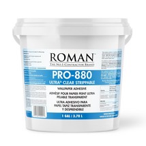 PRO-880 Wallpaper Adhesive &amp; Paste for Any Wallcovering - Ultra Clear  - $53.87