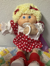 Vintage Cabbage Patch Kid Girl With Pacifier Second Edition Hong Kong P Factory  - £197.26 GBP