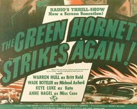 The Green Hornet Strikes Again!, 15 Chapter Serial, 1941 - £15.95 GBP