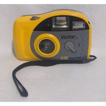 Vivitar A35 Splash Proof 35mm Point &amp; Shoot Film Camera - Tested &amp; Works... - $18.50