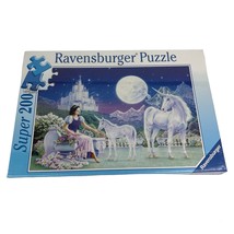 Ravensburger Puzzle Unicorn Princess 200 Piece Puzzle 127320 Sealed New - $22.00