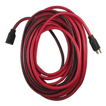 Husky 50 ft. 14/3 Medium Duty Indoor/Outdoor Extension Cord, Red/Black - £28.48 GBP