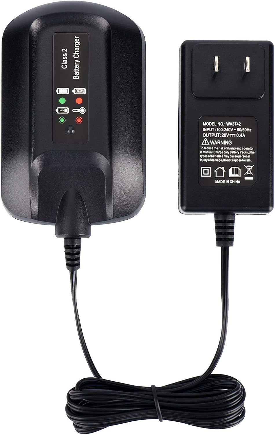 Replaceable Worx Wa3742 18V/20V Lithium Battery Charger, Suitable For, W... - $28.87