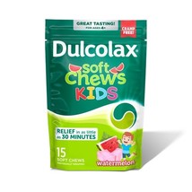 2 PACK Dulcolax Kids Saline Laxative Soft Chews *08/2026*, Stimulant-Free - $241.73 MXN
