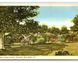 Rock Cottage Garden Yarmouth Nova Scotia NS Canada UNP WB Postcard S5 - $3.91