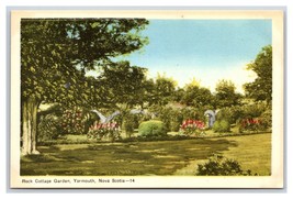 Rock Cottage Garden Yarmouth Nova Scotia NS Canada UNP WB Postcard S5 - £3.13 GBP
