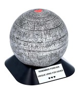 Child urn with red heart like a Death Star from Star Wars Unique theme u... - $253.00