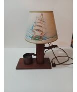 Lampada vintage in legno a tema mare - $66.59 CAD