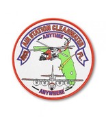 4&quot; USCG COAST GUARD AIR STATION CLEARWATER ANYTIME ANYWHERE EMBROIDERED ... - £6.28 GBP