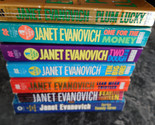Janet Evanovich lot of 7 Stephanie Plum Series Mystery Paperbacks - £11.05 GBP