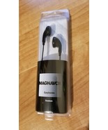 MAGNAVOX EARPHONES CLEAR SOUND 13MM DRIVER MHP4804-BK BRAND NEW - $6.00