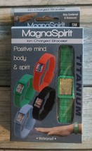 MagnaSpirit ~ Ion Charged Bracelet ~ Green ~ Small ~ Mind ~ Body &amp; Spirit - £11.95 GBP