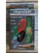 MagnaSpirit ~ Ion Charged Bracelet ~ Green ~ Small ~ Mind ~ Body &amp; Spirit - £11.85 GBP