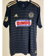 ADIDAS MLS JERSEY PHILADELPHIA UNION NAVY MEN&#39;S L - $26.88 CAD