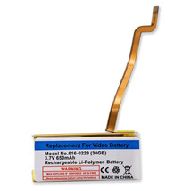 Replacement Battery For 616-0229 Ipod 6Th Generation Classic 80Gb 120Gb ... - $20.99