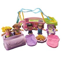 Fisher Price Little People Sarah Lynn Camping Adventure Pop Up Camper w Sounds - $29.02