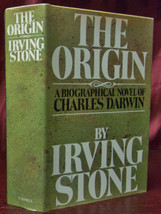 Irving Stone THE ORIGIN First UK edition 1981 Biographical Novel Charles Darwin - £21.34 GBP