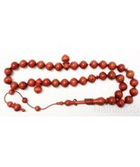 Prayer Beads Tesbih Pink Royal Zulu Wood - EXTREMELY RARE - Highly Colle... - £924.96 GBP