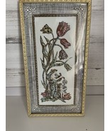 Four Seasons by Metalcraft-Winter Vintage 1950&#39;s Wall Hanging Art Mid Ce... - £14.93 GBP