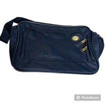 American Tourister Solid Navy Zippered Top Bag with Adjustable Strap 14&quot; - £10.73 GBP