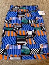 LuLaRoe Cassie Pencil Skirt Womens Sz M Aztec Geometric Arrow Fire Geo  NWT - £9.02 GBP