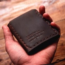 Ntage men wallet genuine leather the secret life of walter mitty same style short purse thumb200