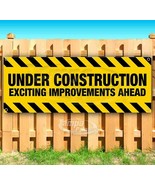 UNDER CONSTRUCTION Advertising Vinyl Banner Flag Sign Many Sizes BUSINES... - £17.31 GBP+