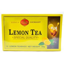 Kepala Djenggot Lemon Tea Special Quality 12 Teabags, 30 Gram (Pack of 3) - $35.36