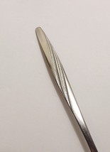 International Silver American Flair Stainless 4 Salad Forks 6 3/8" Sparkly Band - $9.91