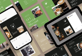 Coffee Shop Instagram Carousel - $16.00