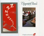 Virgin Atlantic Making the Most of Upper Class Brochure &amp; ZZZZZ Sleep St... - £21.90 GBP