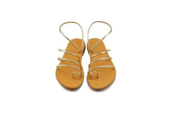 Greek Handmade Sandals Leather Ancient Style Women's Gladiator Strappy Item image 2